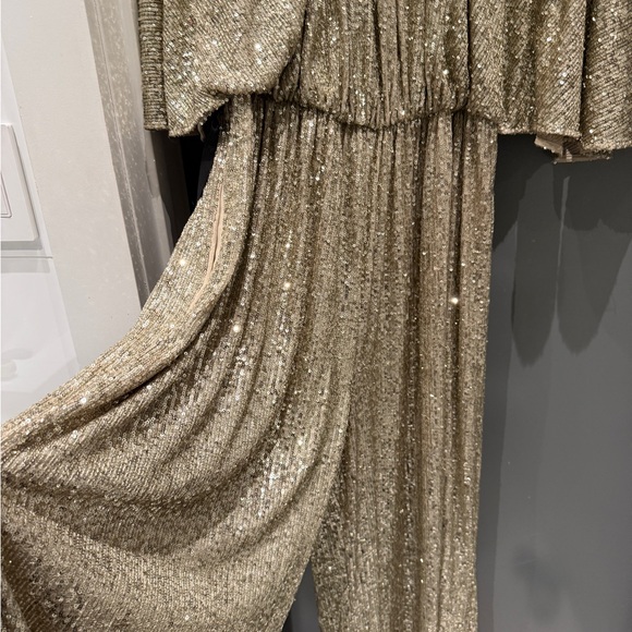 Pinko Glittering Silver Jumpsuit - Picture 12 of 12